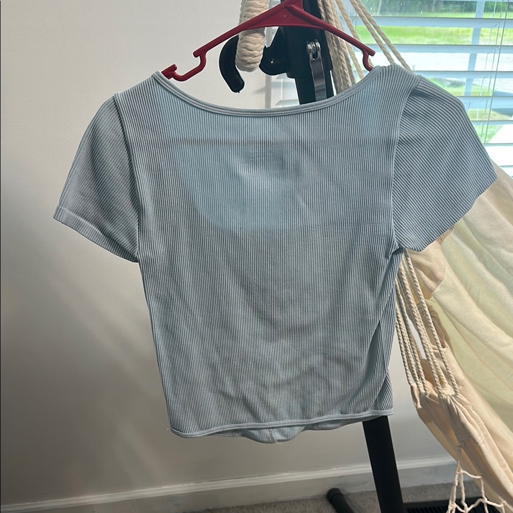 Women's Blue Top - Picture 3 of 3